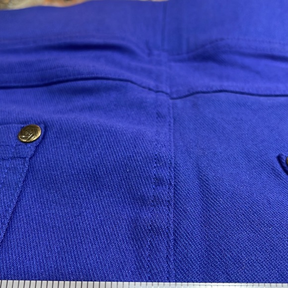 Kathy Jeggings size M/L. Blue or Burgundy W Pockets - Picture 13 of 16